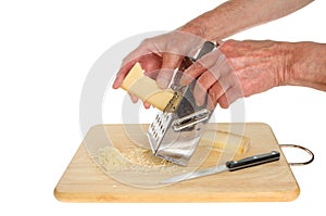 Grating cheese