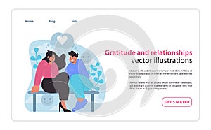 Gratitude in companionship. A visual narrative of affection and shared contentment.