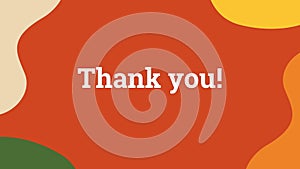 Gratitude in the Spotlight - Thank You Slide Background