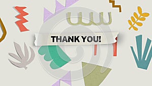 Gratitude in the Spotlight - Thank You Slide Background