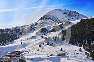 Grau Roig ski resort in Andorra Grandvalira