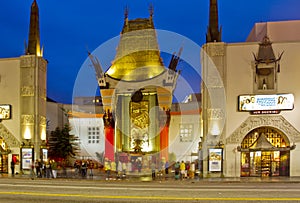 Grauman's Chinese Theater at Night