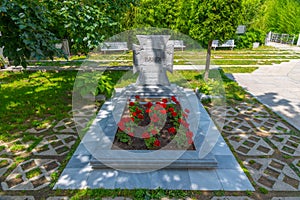 Grave of Baba Vanga at Rupite, Bulgaria