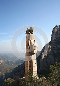 Grave of Benidictine monk