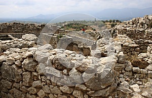 Grave circle in Mycenae