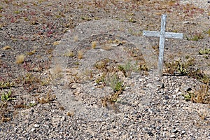 Grave in Goldfield cemetery