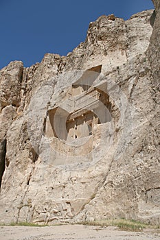Grave of king Daeiros near Persepolis