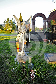 The Grave Monument of Bianca Halstead