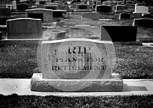 Grave for Retirement Plan