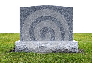 Grave Stone on Green Grass