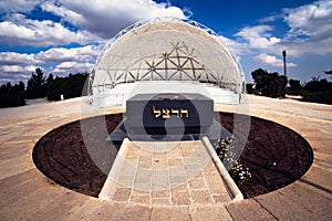 Grave of Theodor Herzl, the founder of the Zionist movement