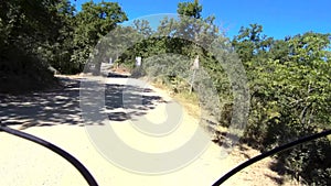 Gravel bike in tuscany italy