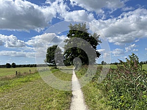 Gravel path around Gorredijk