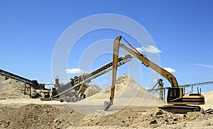 Gravel Pit Machinery