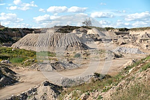 Gravel Pit in Rural Setting