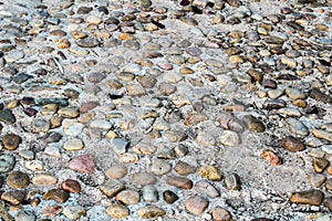 Gravel Road Background Stones Surface