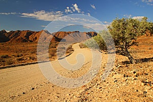 Gravel road, Namibia