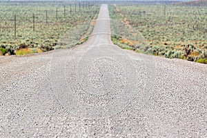 Gravel Road in Southeast Oregon