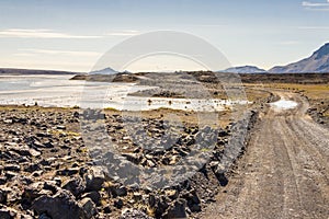 Gravel route f88 to Askja - Iceland.