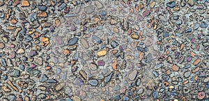 Gravel stones concrete texture background