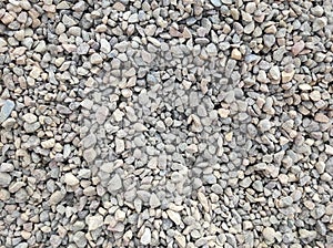 Gravel Texture.Colourfull gravel texture background pattern.Crushed gravel texture.