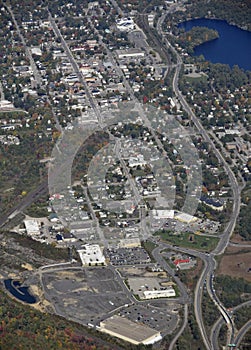 Gravenhurst Ontario, aerial