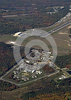 Gravenhurst prison aerial