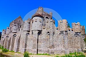 Gravensteen castle. Gent, Belgium