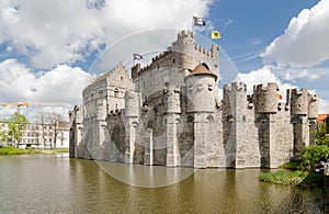 The Gravensteen is a castle in Ghent