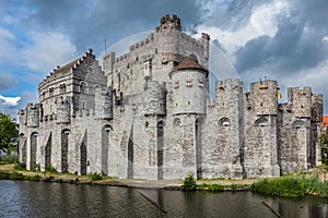 Gravensteen Castle in Ghent