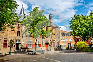 Gravensteen, a formal prison in Leiden, Netherlands