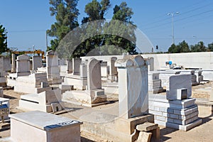 Graves in the cemetery, Jewish Cemetery