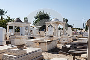 Graves in the cemetery, Jewish Cemetery photo