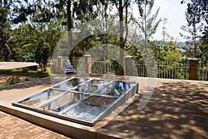 Graves of Kigali Genocide Memorial Centre