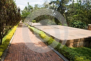 Graves of Kigali Genocide Memorial Centre