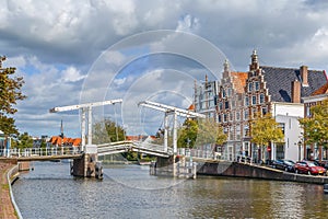 Gravestenenbrug bridge, Haarlem, Netherlands