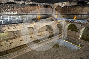 Graveyard of Dara Ancient city in Mardin, Turkey