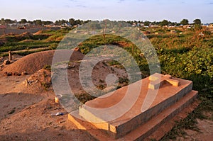 Graveyard in Juba