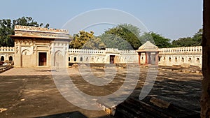 A graveyard of mughals