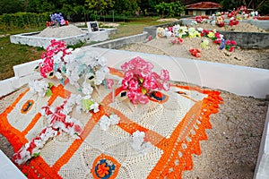 Graveyard on Ofu Island, Tonga