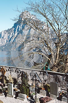 Graveyard in Salzkammergut