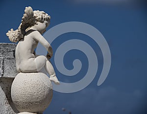 Graveyard Statue Views around Otrobanda