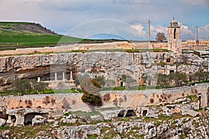 Gravina in Puglia, Bari, Italy: the ancient rock church Madonna