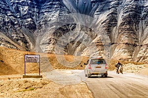 A gravity hill where slow speed cars are drawn against gravity is famously known as Magnetic Hill photo