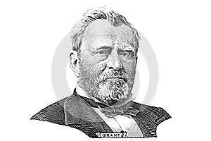 Gravure of Ulysses S. Grant photo