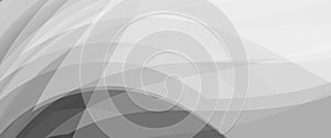 Gray abstract art background. Wide vector graphic pattern