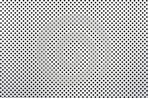 Gray abstract background on based of metal, circles and shadows, texture of the white surface with a lot of round holes