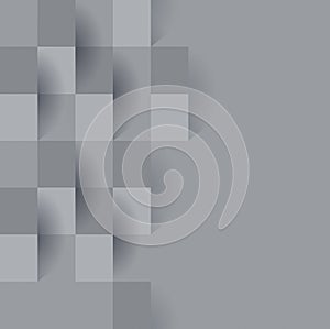 Gray abstract background vector.