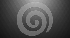 Gray abstract geometric background featuring a pattern of overlapping rhombuses o