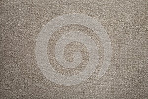 Gray beige linen canvas surface background. Sackcloth design, ecological cotton textile, fashionable woven flex burlap